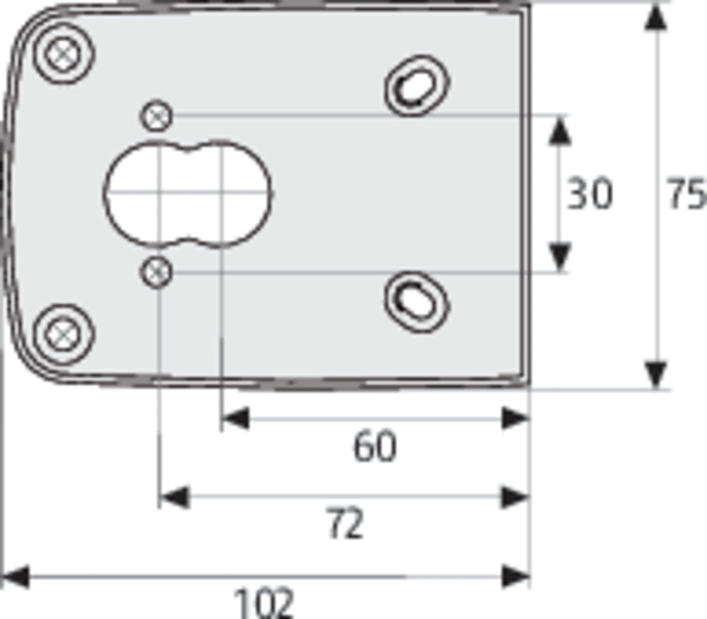Zylinderschutz PZS70