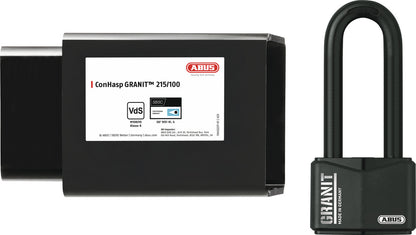 Containerschloss ConHasp GRANIT™ 215 mit Vorhängeschloss