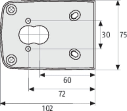 Zylinderschutz PZS70