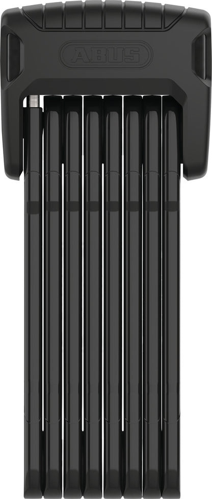 Fahrrad-Faltschloss BORDO GRANIT™ XPlus™ 6500K/120 Schwarz mit Halterung