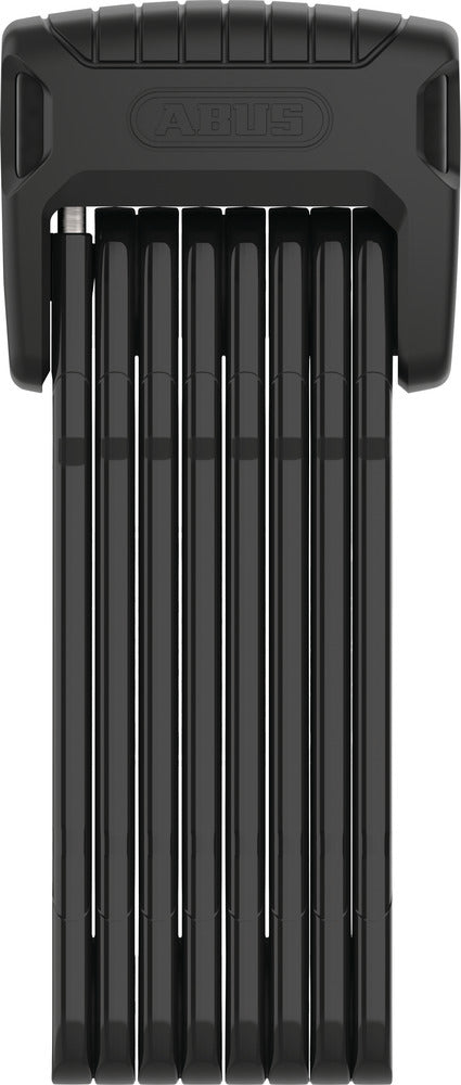 Fahrrad-Faltschloss BORDO GRANIT™ XPlus™ 6500K/120 Schwarz mit Halterung