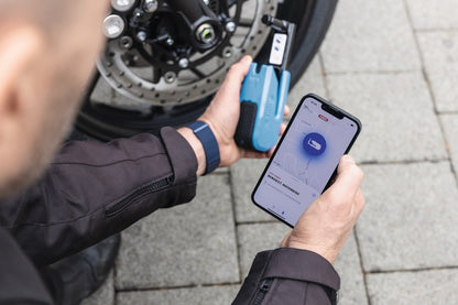 Motorradschloss MotoGRANIT™ Detecto One 8078 2.0 B/SB