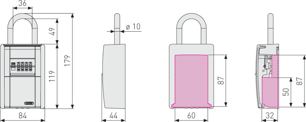 KeyGarage™ 797 mit Bügel