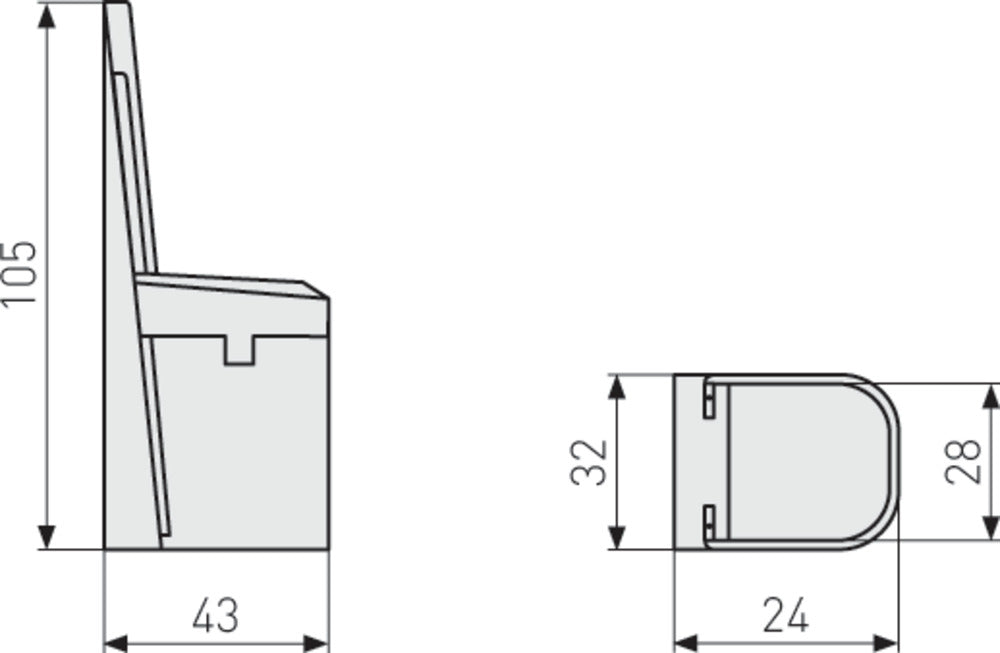 Balkontürhebel-Sicherung BS84