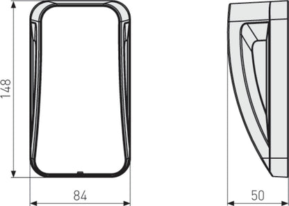 Sichtschutz Funk-Tastatur HomeTec Pro CSS3000