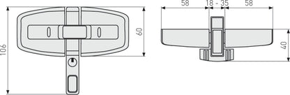 Fenster-Zusatzsicherung DFS95