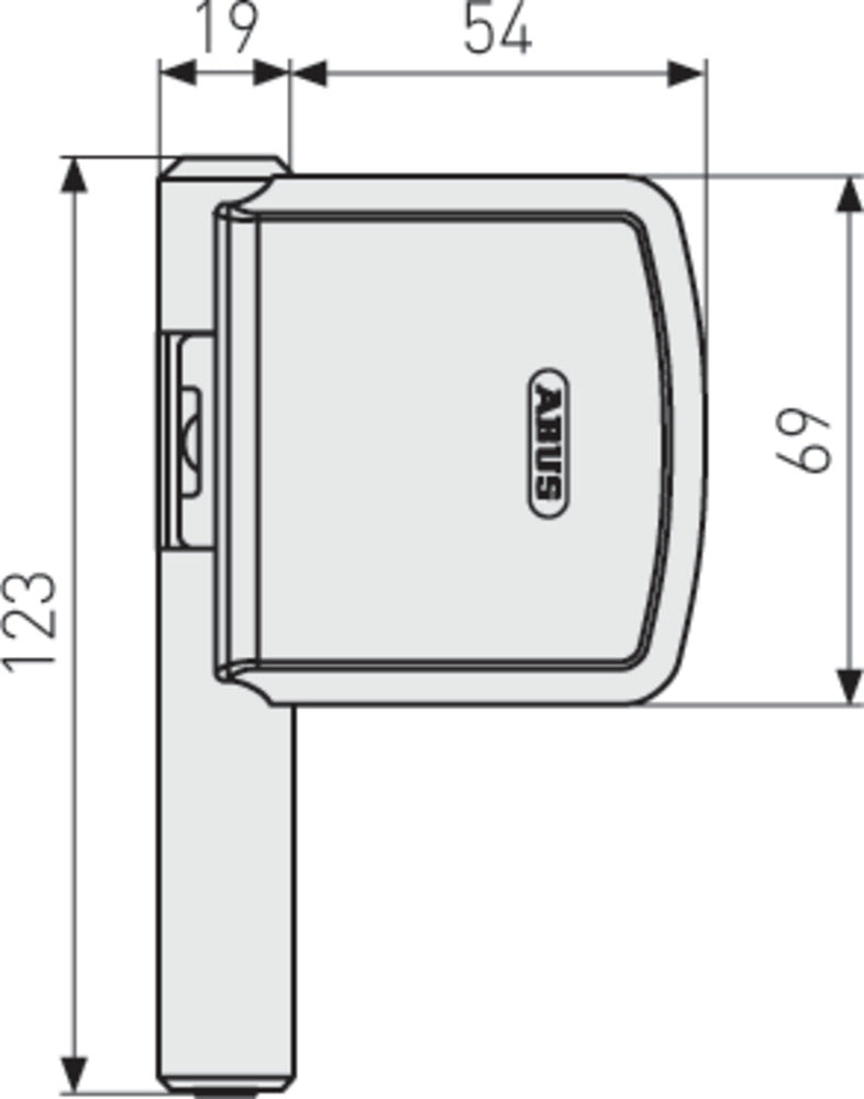 Fenster-Scharnierseitensicherung FAS101