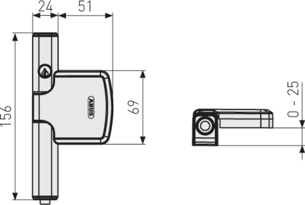 Fenster-Zusatzsicherung FTS206