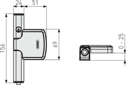 Fenster-Zusatzsicherung FTS206