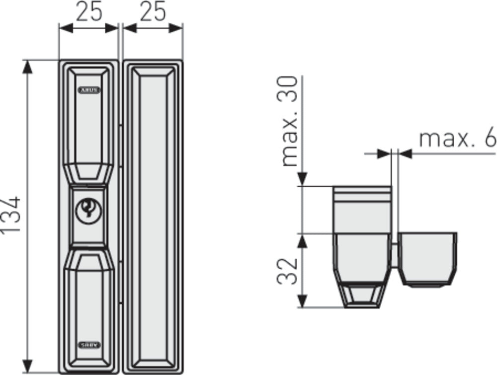Fenster-Zusatzsicherung FTS88